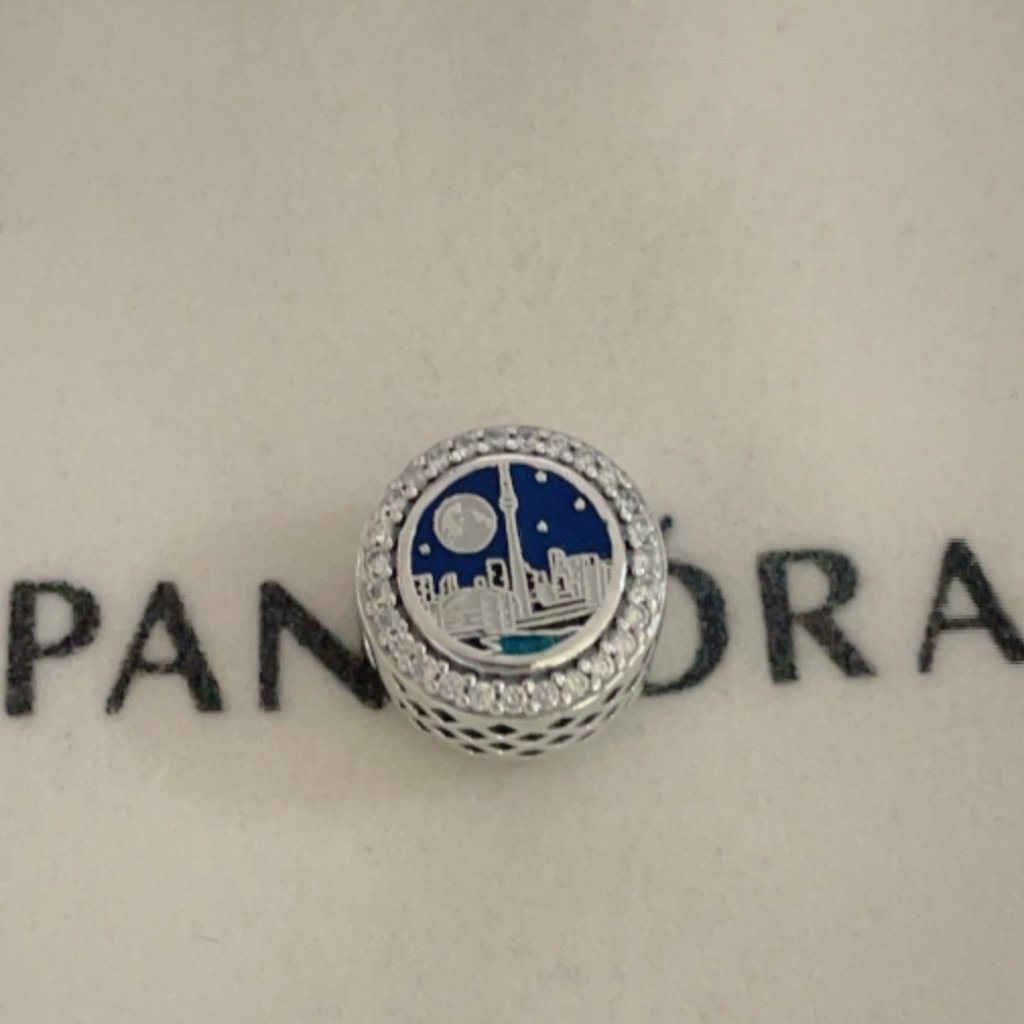 Pandora Toronto The Good Charm Sterling Silver Bead 45$